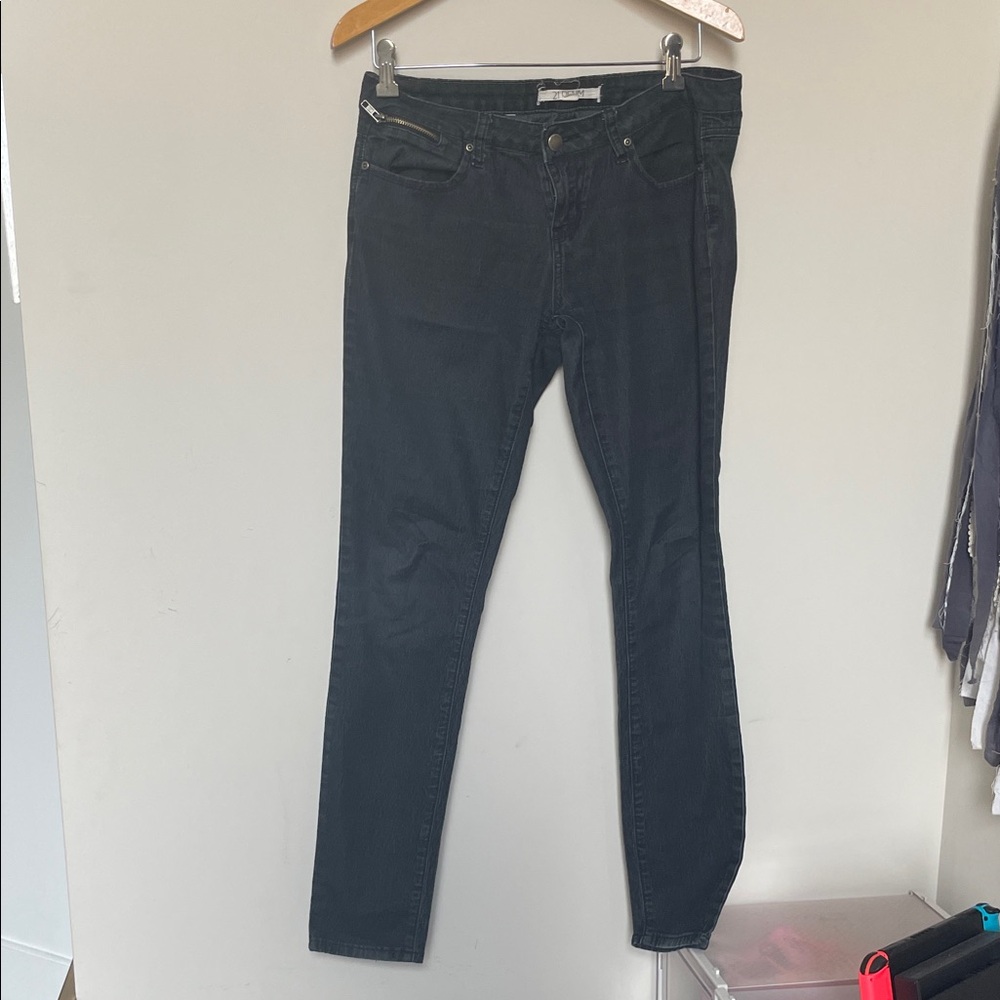 2.1 Denim Women's Straight Leg Jeans - Black